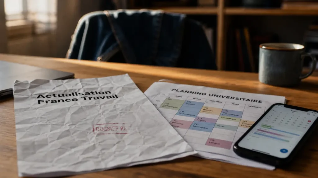 Ne pas dire a pole emploi qu’on est étudiant : risques France Travail