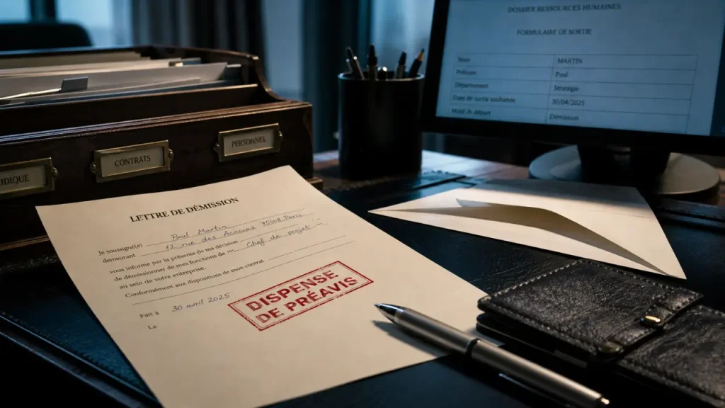 Peut-on démissionner sans préavis ? Trois cas légaux, CDD et risques à éviter