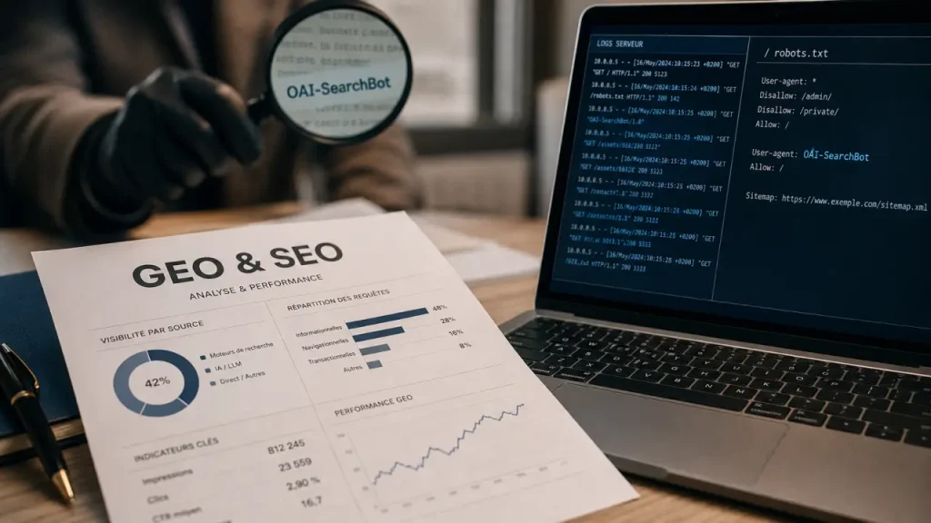 SEO ChatGPT : robots.txt, citations et schema.org pour être repris par l’IA