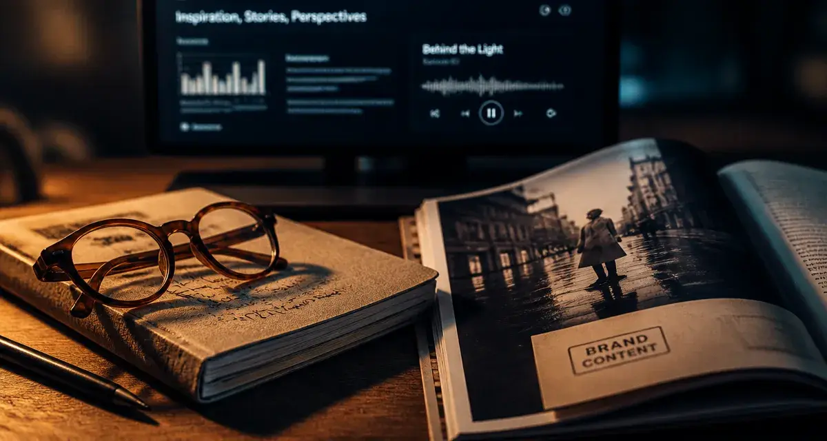 Brand content definition : stratégie éditoriale sans publicité intrusive