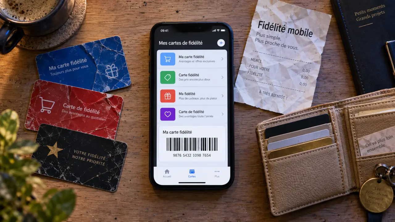 Meilleur application carte de fidélité : carte fidélité mobile sur smartphone