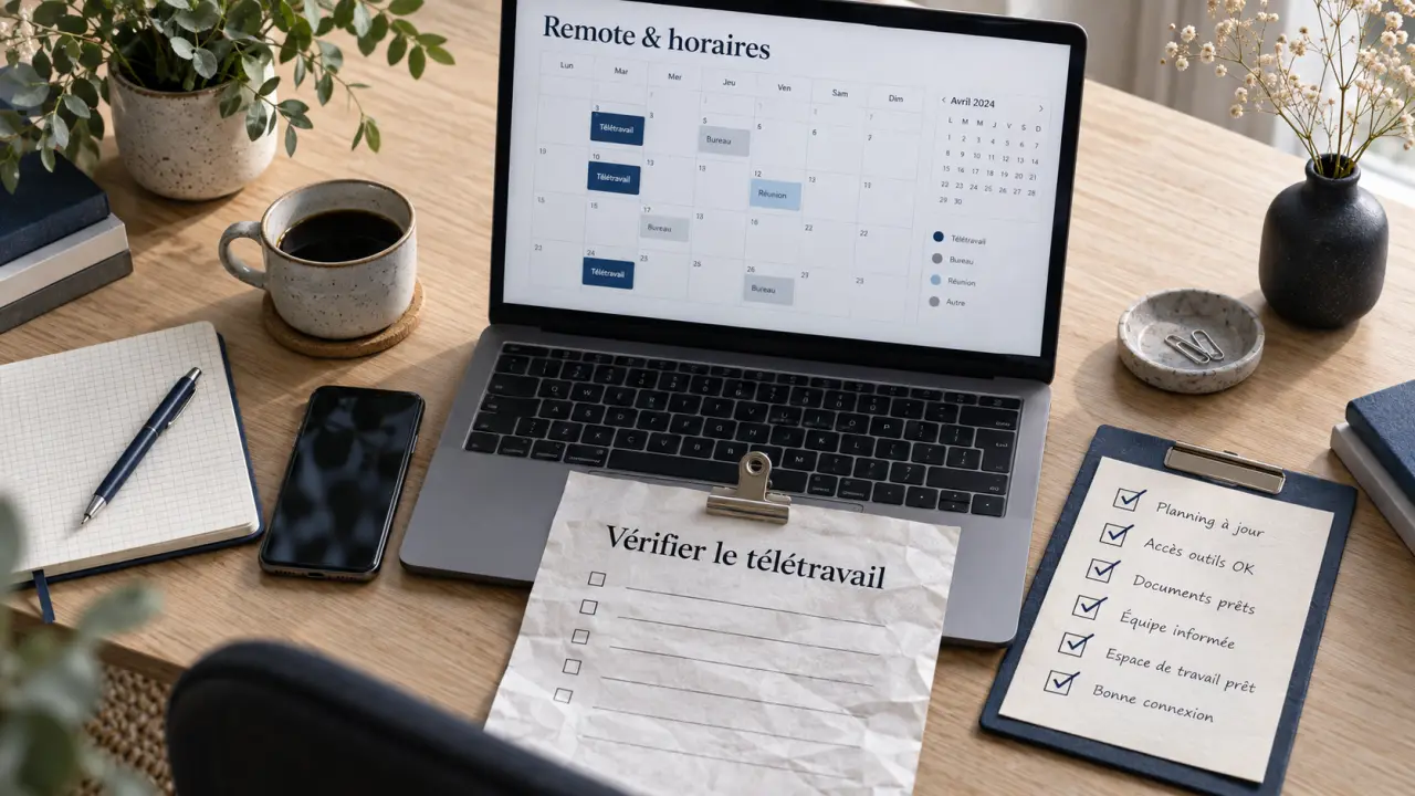 Mission en télétravail : vérifier le faux full remote avec checklist