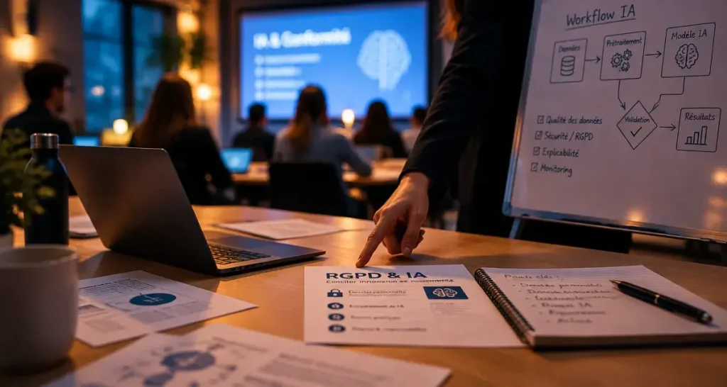 Formateur en intelligence artificielle : compétences, méthodes et cadre responsable