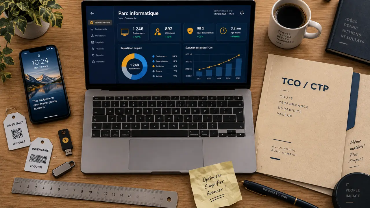 Gestion du parc informatique d'une entreprise : TCO, coûts et risques de sécurité
