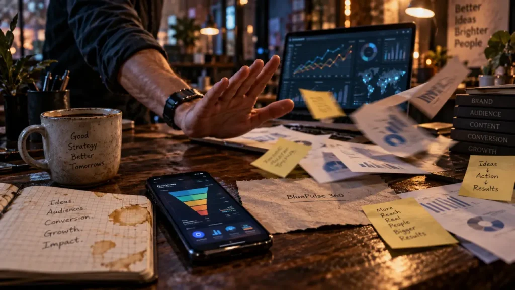 BluePulse 360 coordonne vos canaux pour mieux suivre les leads et le budget